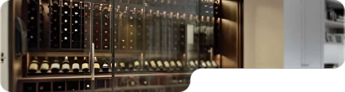 Wine display cases