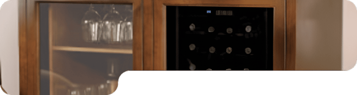 Wooden wine cabinets