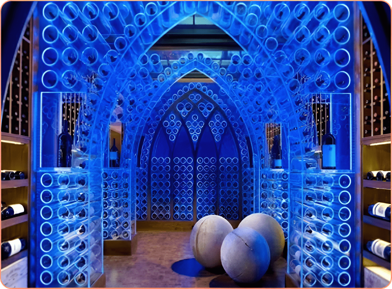 Wine wall