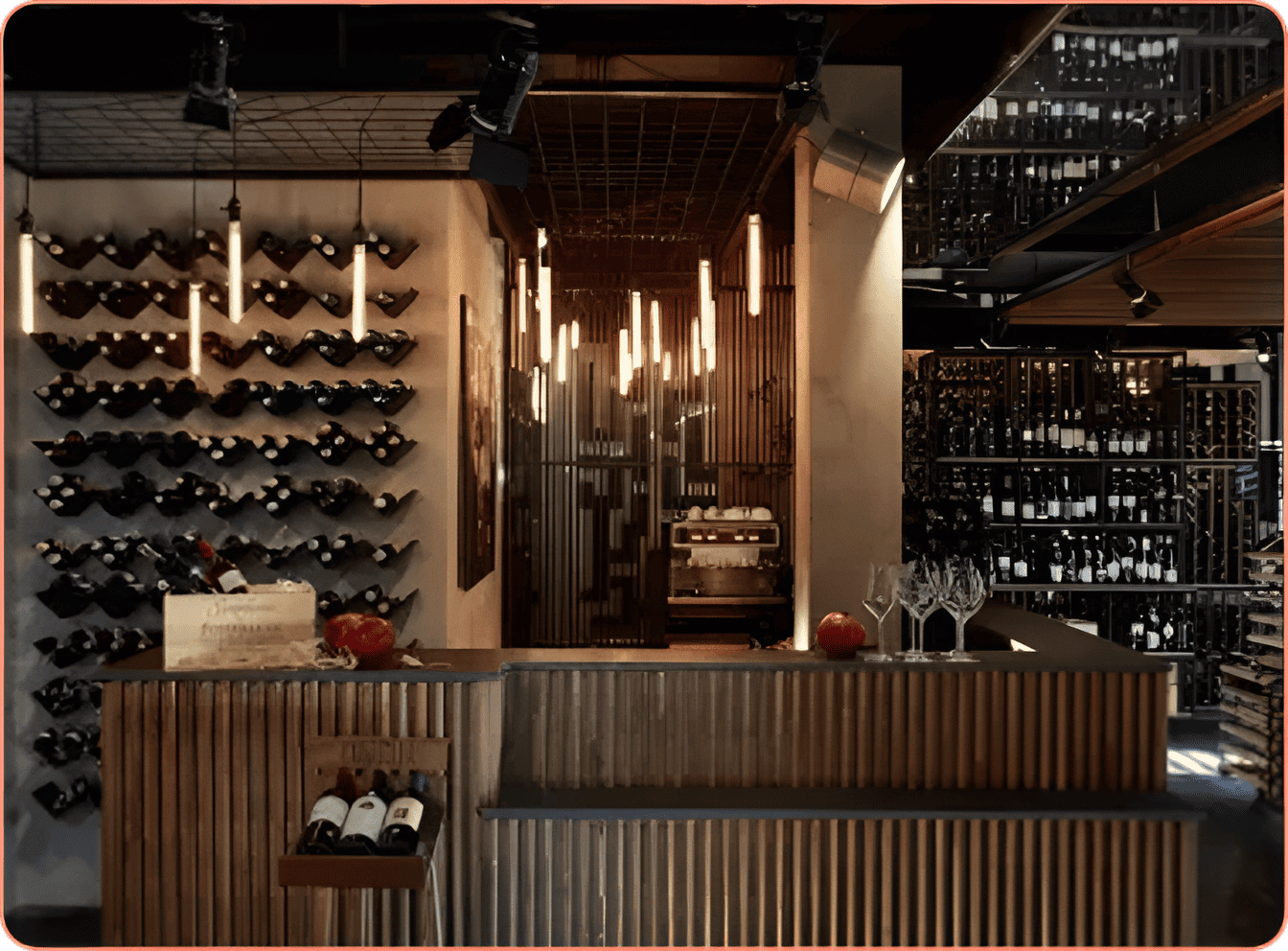 wine wall
