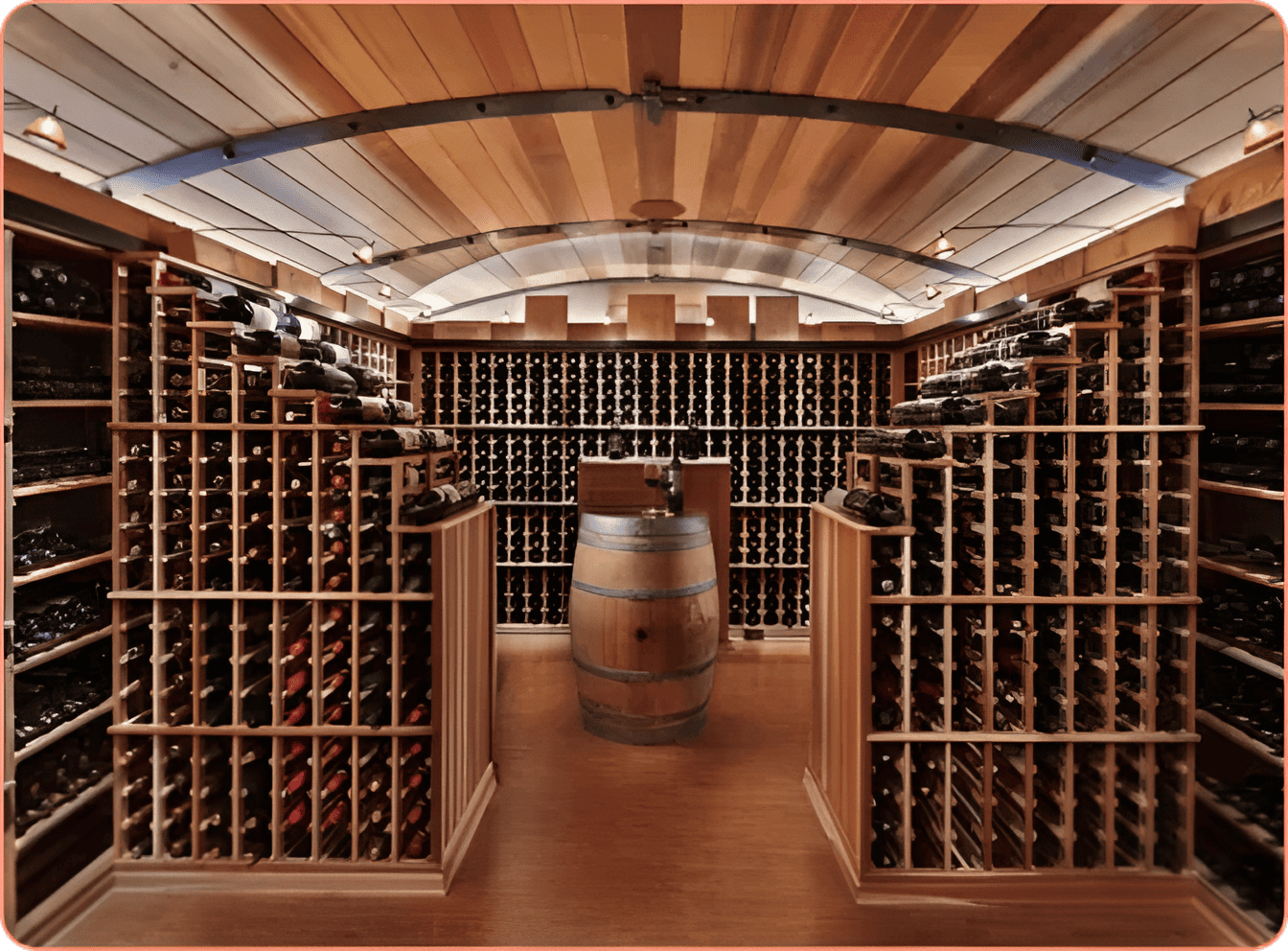 Wine wall
