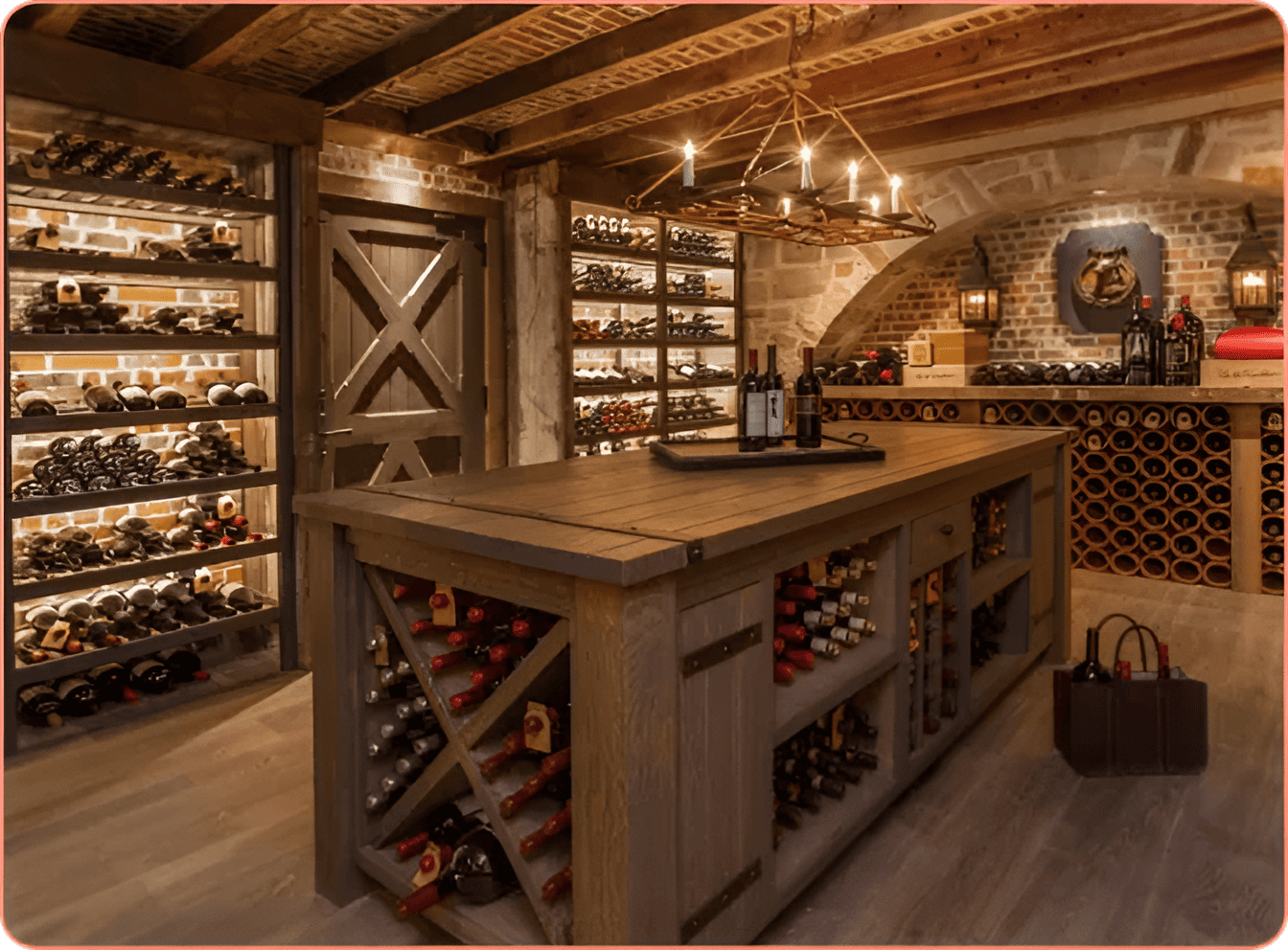 Wine wall